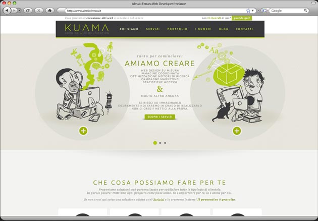 Kuama Design sviluppo siti web Venezia Mestre