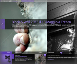 Block and Wall, urban boulder contest a Trento