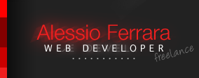 Alessio Ferrara web developer freelance
