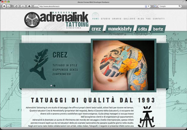 Adrenalink Tattooing