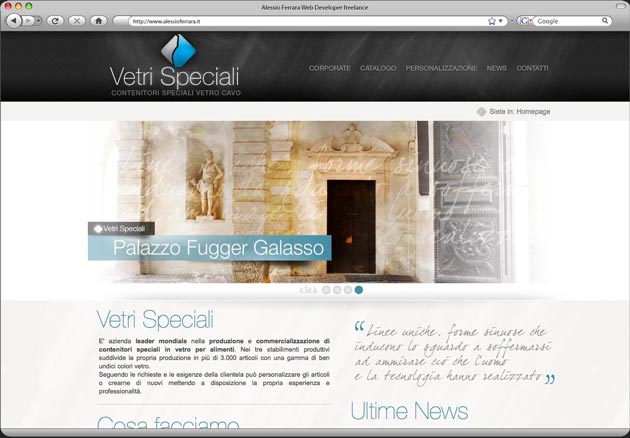 Vetri Speciali - contenitori speciali vetro cavo